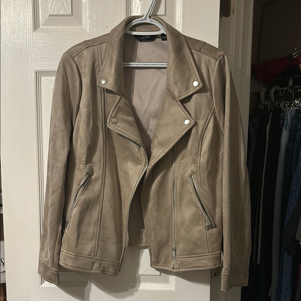 Women's Tan Soft Jacket/Blazer